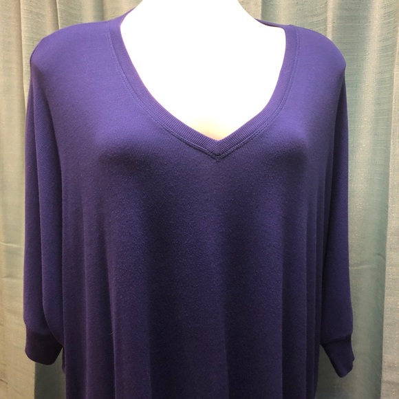 Bordeaux | Swing sweater | 3/4 sleeves | S/XS - Picture 2 of 6